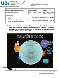 Las TIC como evolución informática. Página 1