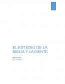 EL ESTUDIO DE LA BIBLIA Y LA MENTE