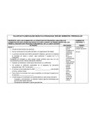 TALLER DE PLANIFICACIÓN DIDÁCTICA PEDAGOGIA TERCER SEMENTRE, PREESCOLAR