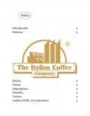 Proyecto de Relaciones Públicas "The Italian Coffee"