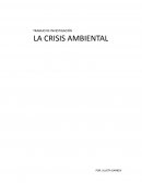 LA CRISIS AMBIENTAL
