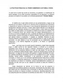 LA POLÍTICAS PÚBLICAS, EL PODER GOBERNAR A UN PUEBLO CIEGO