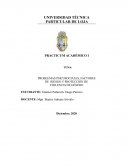 PROBLEMAS PSICOSOCIALES, FACTORES DE RIESGO Y PROTECCIÓN DE VIOLENCIA DE GÉNERO
