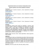 Informe de Fisiología Animal