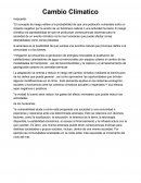 Cambios climaticos