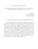 La comprensión de la alfabetización académica