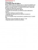 LA TECNOLOGÍA DE BPM