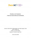 Finanzas largo plazo