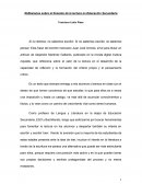 Reflexiones sobre el fomento de la lectura en Educación Secundaria