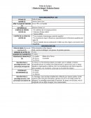 Ficha de lectura libro Bodas de sangre