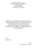 Adicción a los videojuegos en linea en la comunidad de League of Legends como un factor negativo en adolescentes y adultos jóvenes