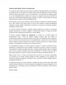 Programa Adulto Mayor// Jóvenes con experiencias