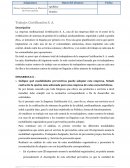 Trabajo: Certificación S. A. Otras actuaciones en materia de prevencion