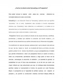 ¿Cuál es la relación entre forecasting y la Prospectiva?