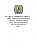 Probabilidad y estadística descriptiva