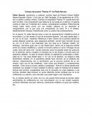 Ensayo del poema “Poema 15” de Pable Neruda