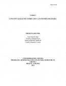 CONCEPTUALIZACIÓN TEÓRICA DE LA ECONOMÍA SOLIDARIA