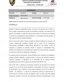 Analizar la evolución de la economía ecuatoriana a partir de 2018