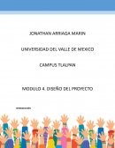 MODULO 4. DISEÑO DEL PROYECTO