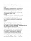 Factores de la personalidad, temperamento y carácter