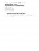 Taller: Guía de Respuesta en Caso de Emergencia