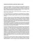 RAZONES PARA PREFERIR UN MUESTREO SOBRE UN CENSO