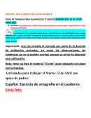 Secuencia Didactica para alumnos de 2º