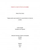 ENSAYO LO QUE LE FALTA A COLOMBIA