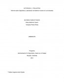 Informe sobre diagnóstico y planeación del talento humano de una empresa