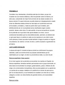 LAS CLASES SOCIALES. Página 1