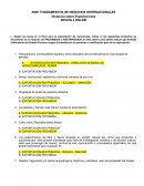 FUNDAMENTOS DE NEGOCIOS INTERNACIONALES