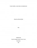 Escuela científica y escuela clásica en la administración