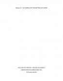 Práctica N° 3. DETERMINACIÓN GRAVIMÉTRICA DE HIERRO