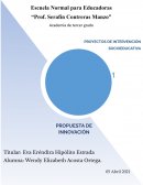 Propuesta de innovacion