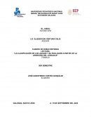 La clasificación de los juegos y su evolución a partir de la aparición del lenguaje