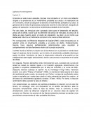 Capítulos de la teoría general