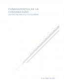 Las NIF en México y Colombia