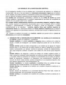 LAS VARIABLES EN LA INVESTIGACIÓN CIENTÍFICA
