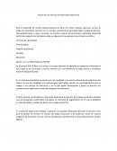 Proyección de elección de alternativa productiva