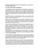 Análisis del debate: Propuestas para dar el salto evolutivo y convertirnos en una especie evolucionada