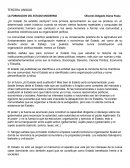 La formacion del estado moderno