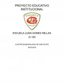 PROYECTO EDUCATIVO INSTITUCIONAL