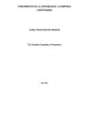 FUNDAMENTOS DE LA CONTABILIDAD / LA EMPRESA. CUESTIONARIO
