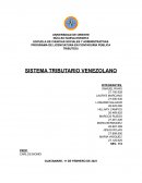 Sistema tributario Venezolano