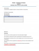 PRICING – ESTRATEGIA DE PRECIOS