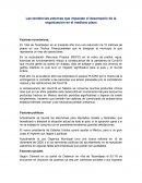 Factores que afectan gobierno muncipal