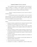 Ingresos de productos en el almacen