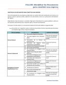 Taller Identificación para la Constitución de Empresa en Colombia