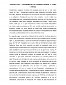 ARQUITECTURA Y URBANISMO DE LAS CIUDADES: SEVILLA, EL CAIRO Y ATENAS