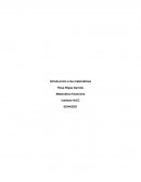 Introducción a las matemáticas. Matemática financiera